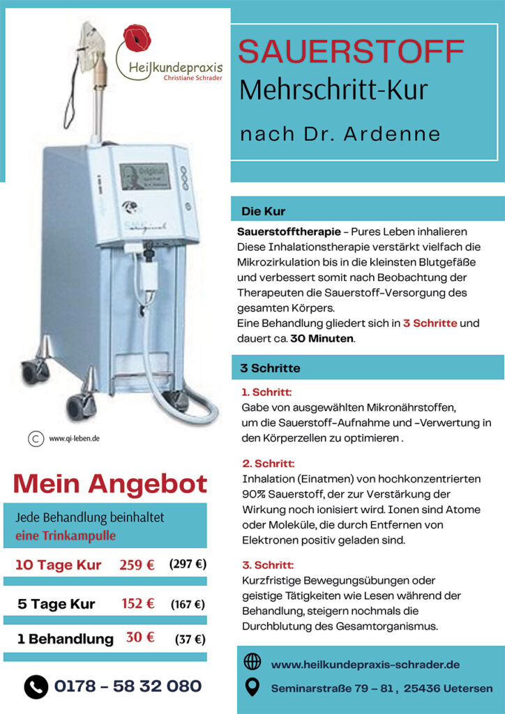 Dr. Ardenne Angebot des Monats